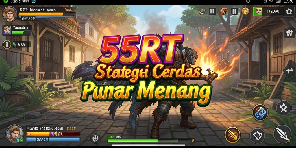 Gameplay menarik dari 55RT yang menampilkan pertarungan strategi.