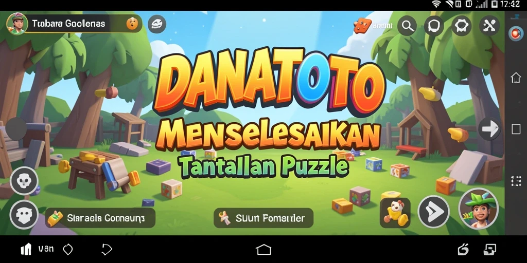 Tangkapan layar gameplay DANATOTO yang penuh tantangan Puzzle.