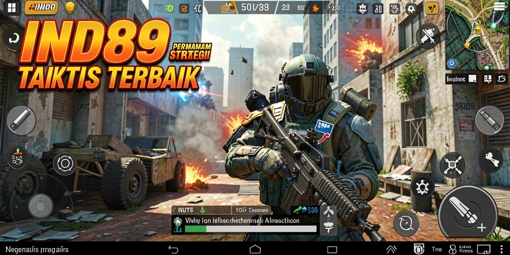 Tampilan gameplay menarik dari IND89, strategi dan taktik di tangan Anda.