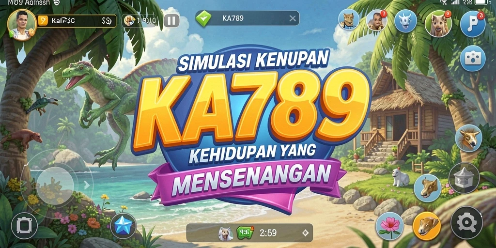 Tampilan gameplay KA789 dengan karakter dan lingkungan yang indah.