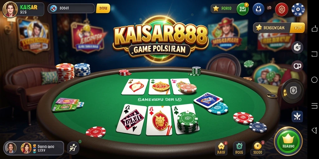 Tampilan gameplay KAISAR888 yang seru dan mendebarkan.