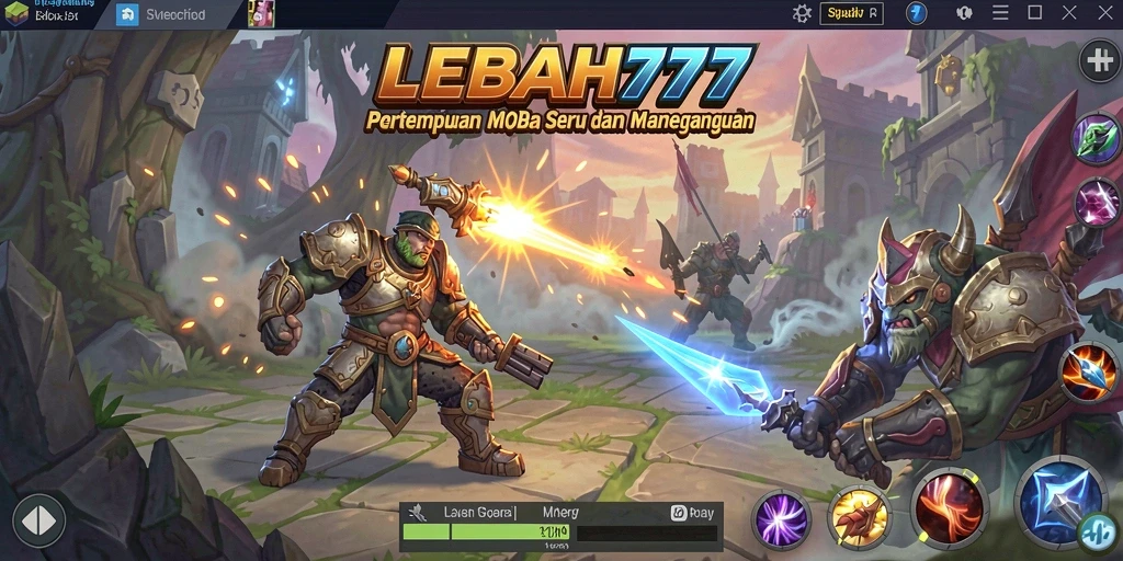 Tangkapan layar dari gameplay LEBAH777 yang menegangkan.