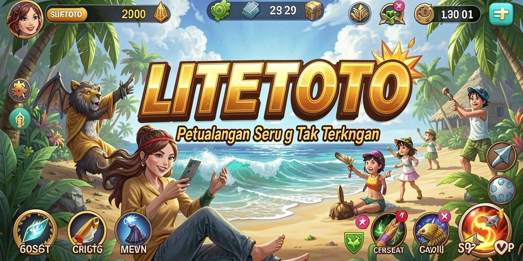 Tangkapan layar utama menunjukkan gameplay petualangan yang menegangkan.