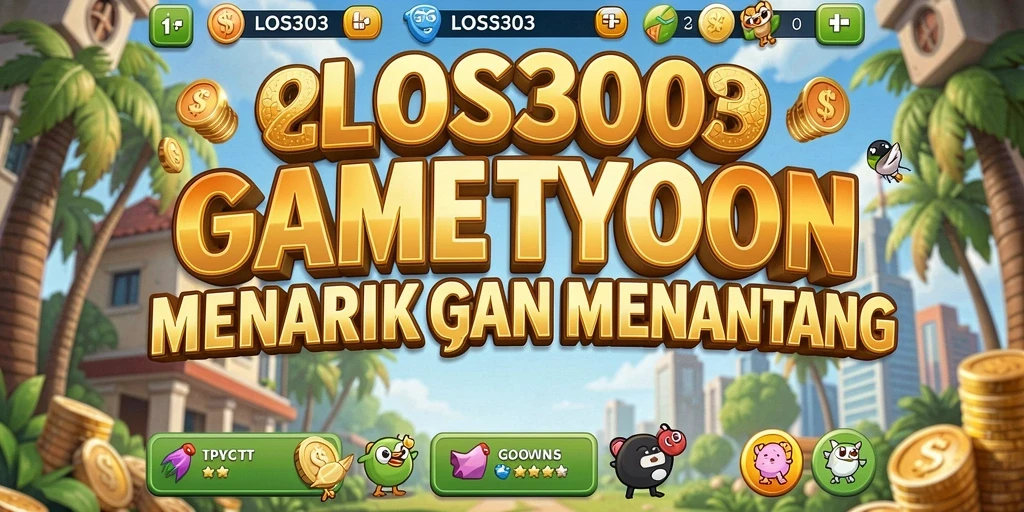 Tampilan gameplay menarik dari LOS303 yang menunjukkan manajemen bisnis.