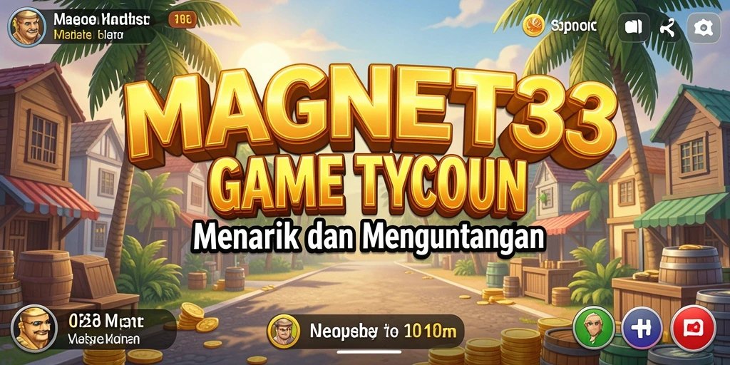 Tampilan gameplay MAGNET33 yang menarik dan seru.