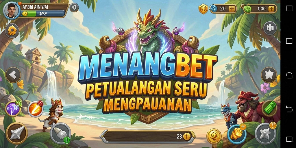 Tampilan gameplay seru dari MENANGBET dengan grafis yang memukau.