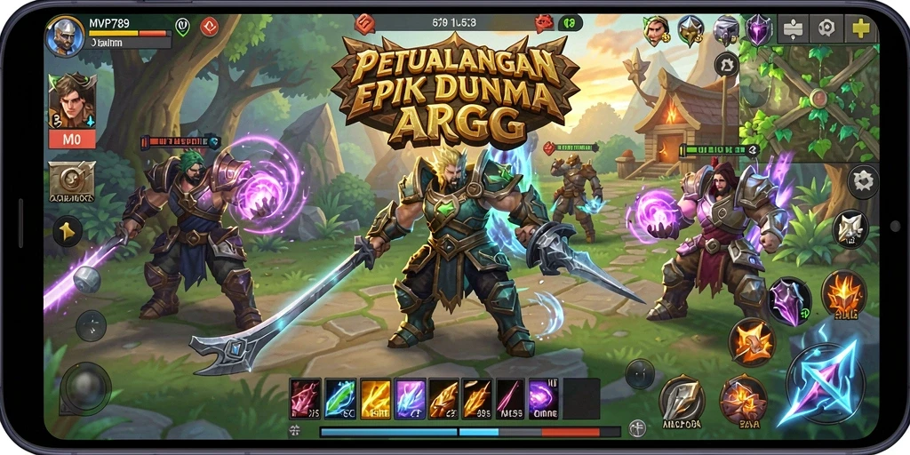 Gameplay seru dari MVP789 dengan pertarungan yang mendebarkan.