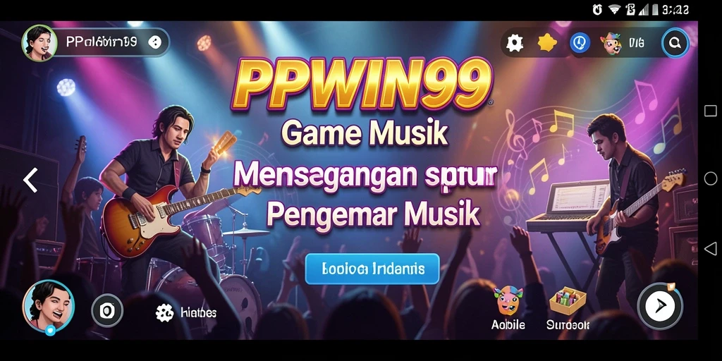 Tampilan gameplay PPWIN99 yang penuh warna dan menyenangkan.