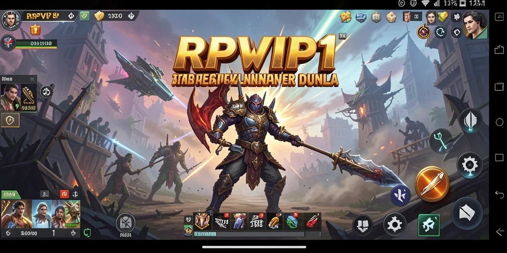 Tampilan gameplay RPVIP1 yang mendebarkan dan strategis.